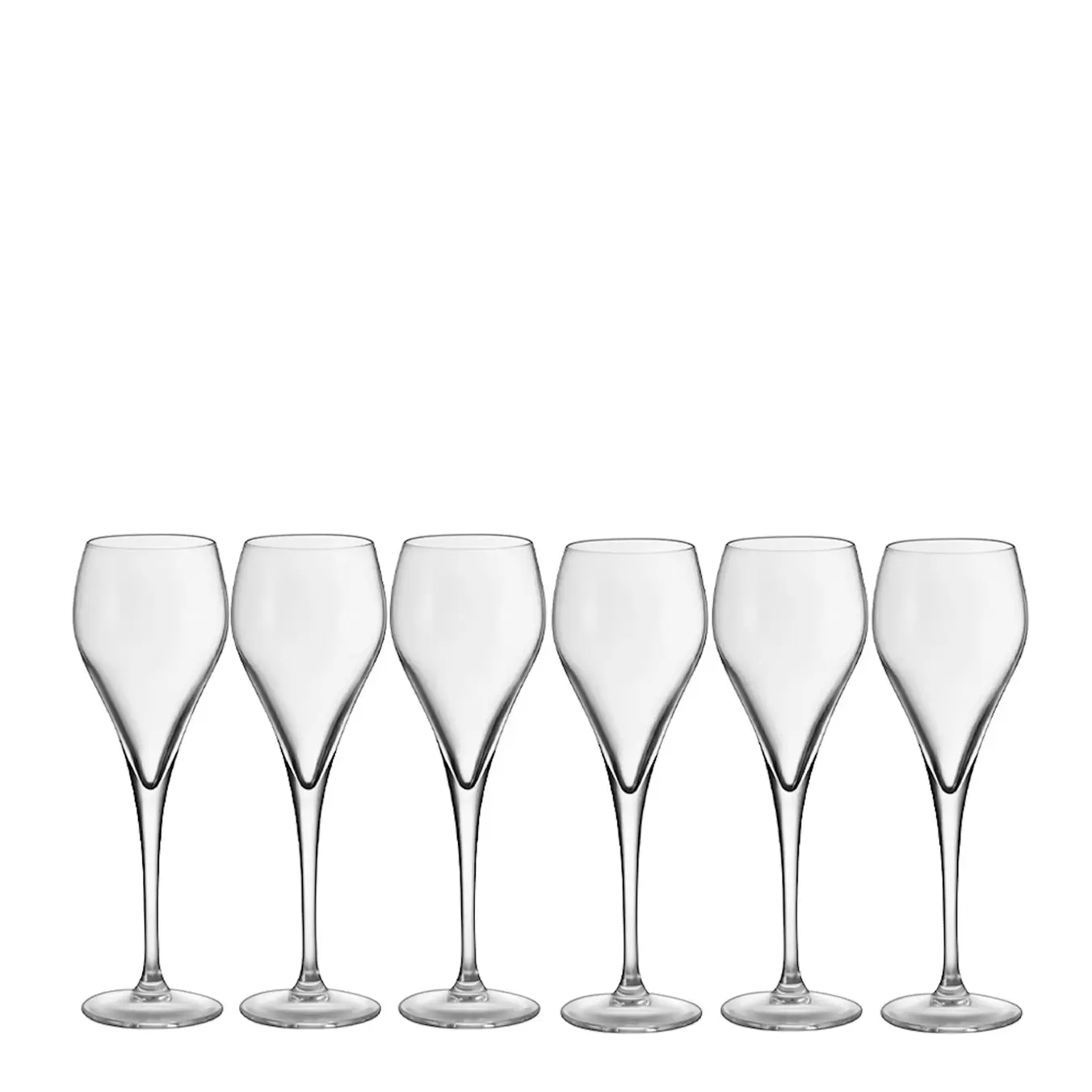 Bubbles champagneglas 16 cl 6-pack klar