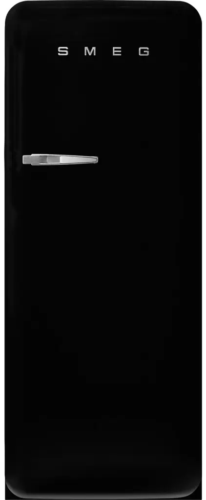 Smeg 50's Style Kylskåp med frysfack FAB28RDBLM5 (svart)