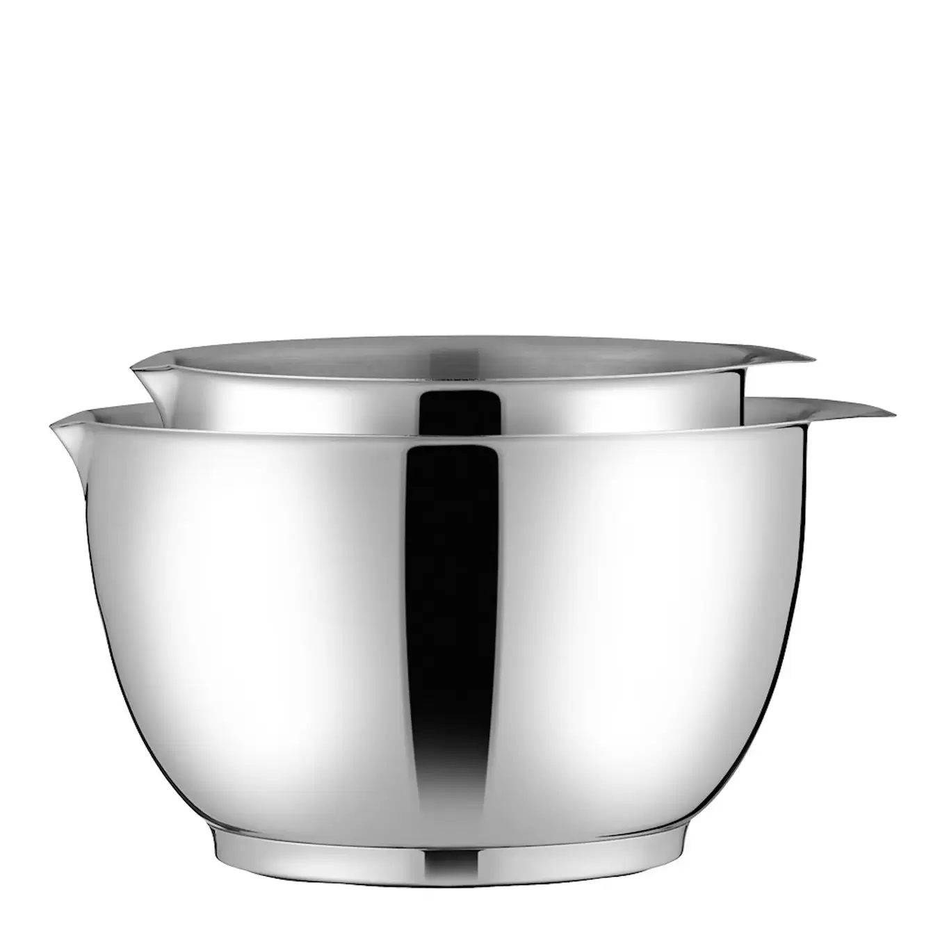 Margrethe skål set 2 delar 1,5 + 3 L stål