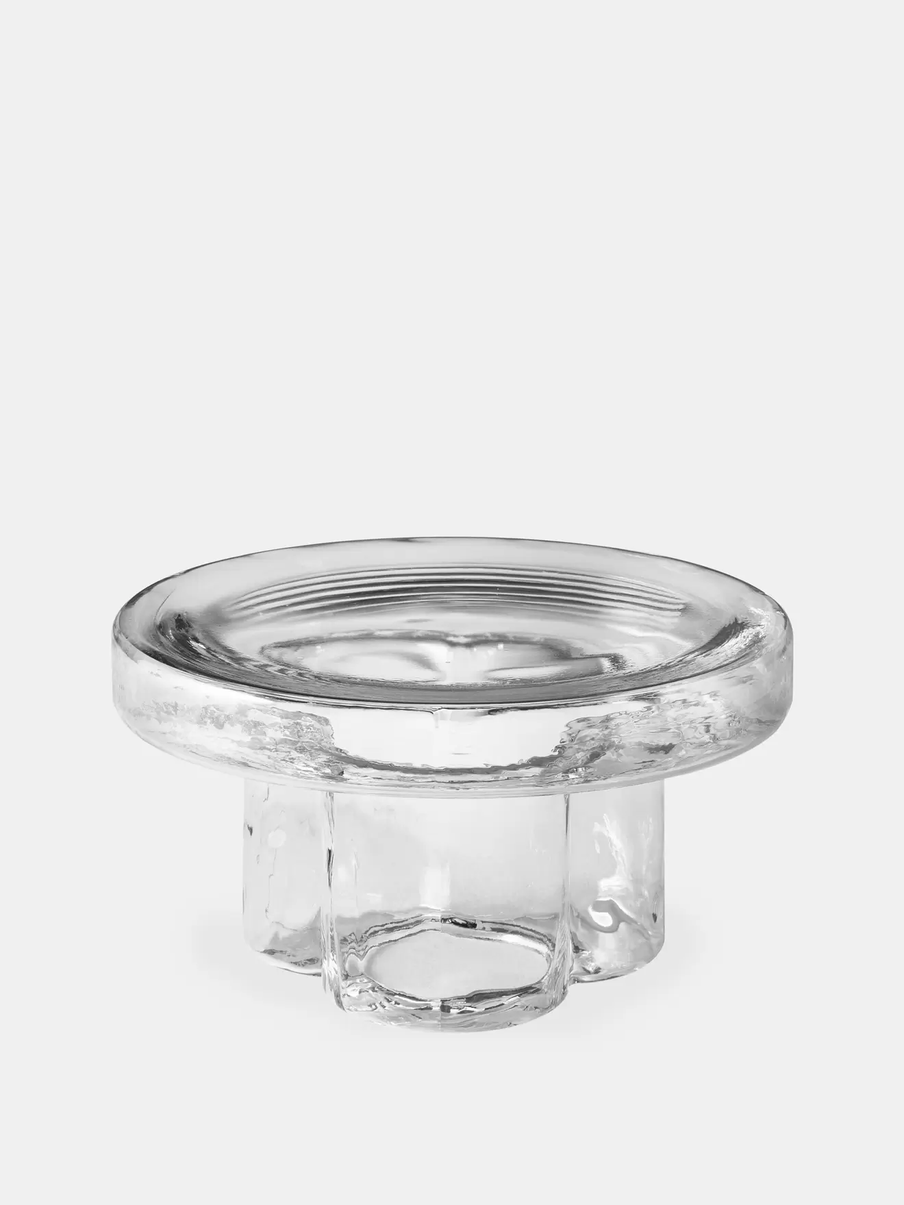 Soda Side Table - Iced Glass - Wide