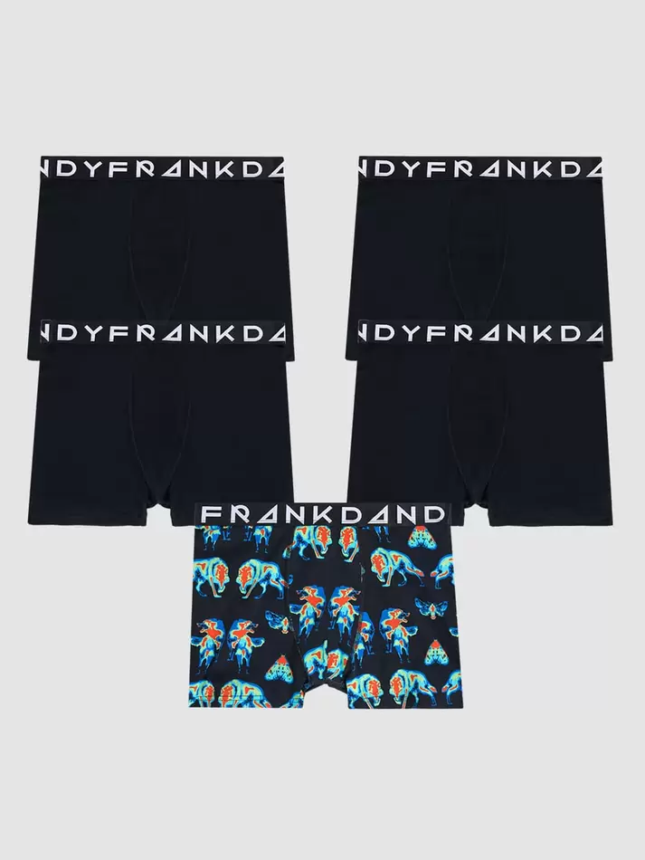 5-pack Wolfpack boxer