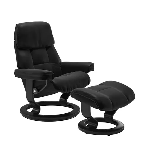 FÅTÖLJ STRESSLESS RUBY CLASSIC + PALL