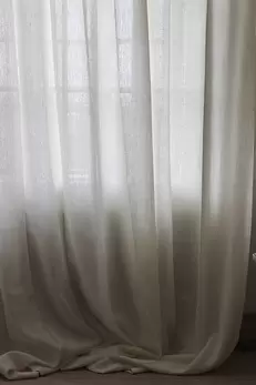 Gardin Field hellinne 290 cm bred Kaolinvit