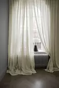 Gardin Straw Creme dubbel bredd Höjd 250 cm