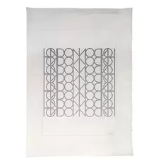 Handtryckt Poster London mood Grå 50x70 cm