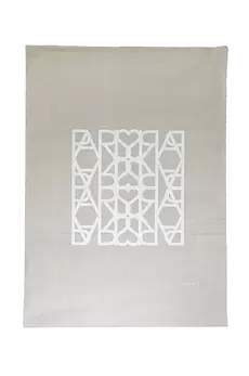 Handtryckt Poster Paris love Vit 50x70 cm