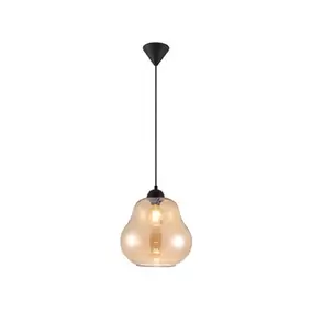 Taklampa ANDRIA 30 Svart/Amber JUUS
