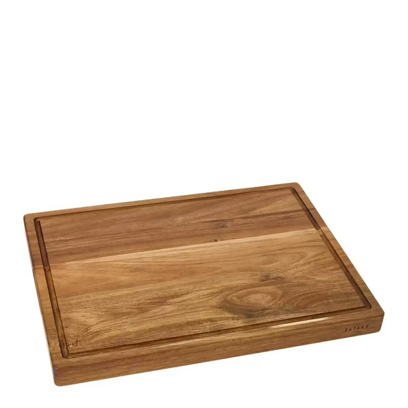 Skärbräda med ränna 38x50 cm akaciaträ