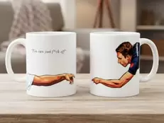 Mugg med Egen Text - Curling