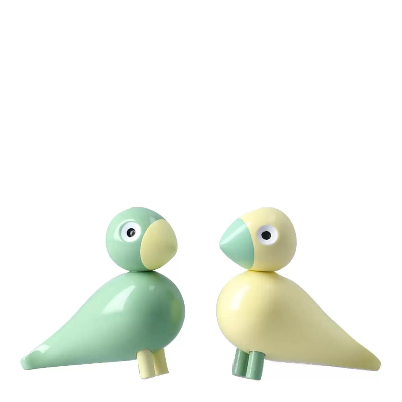 Sångfågel 2026 Liliput 6 cm 2-pack gul/grön