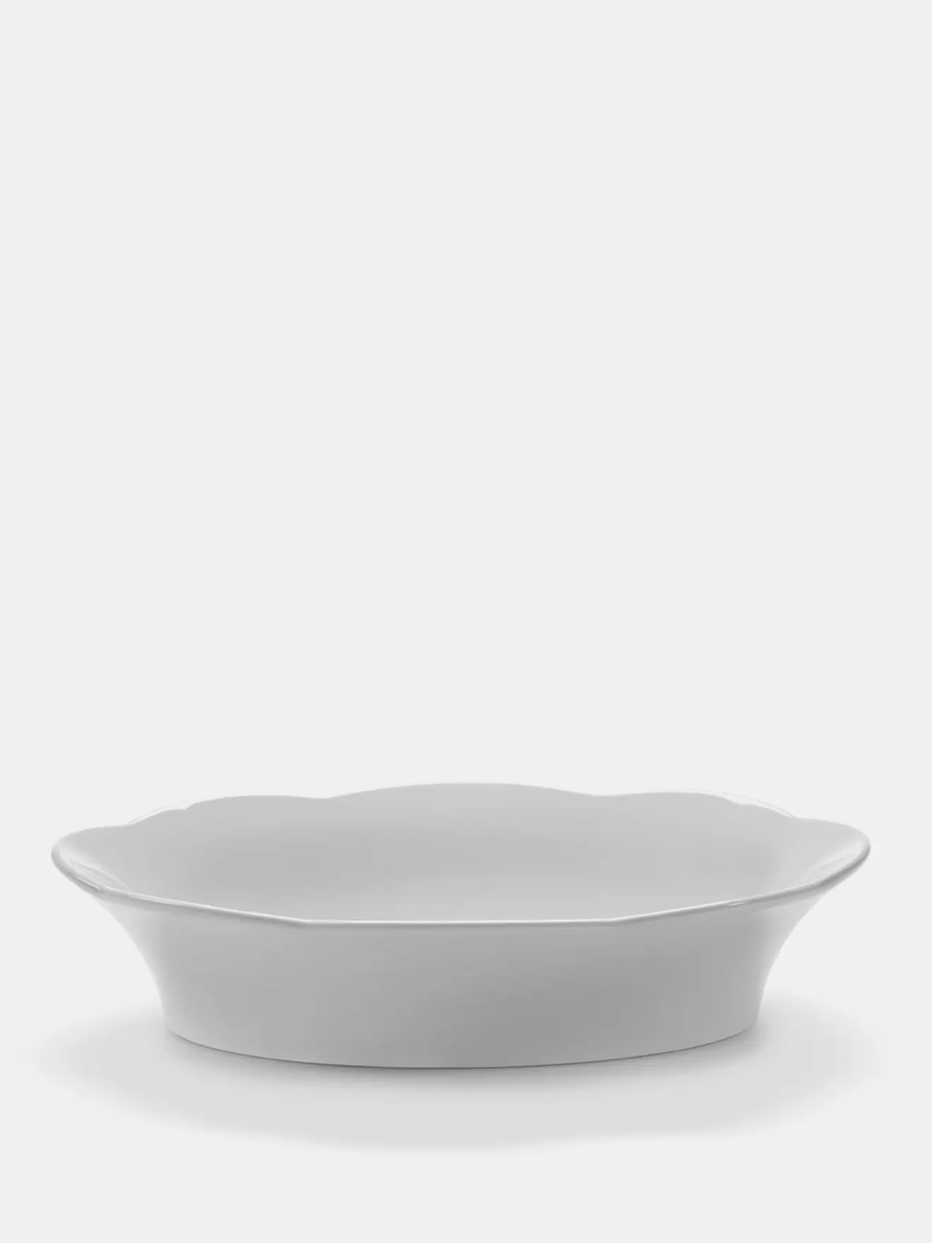 Silhouette Oval Serving Bowl