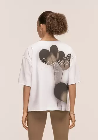 Heavy Cotton Relaxed Tee - White