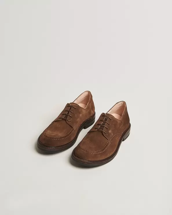 Carlflex Moc Toe Dark Khaki Suede