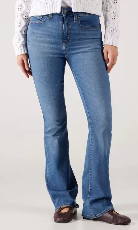 725™ High Rise Bootcut Medium Blå Jeans
