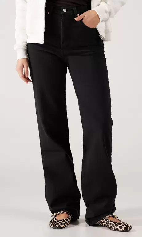 Ribcage Full Length Svarta Jeans