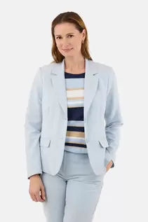 Blazer - Lyseblå - Reverskrave