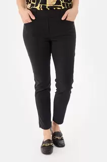 7/8 Bukser - Sort - Smalle Ben