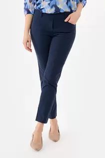 7/8 Bukser - Navy - Smalle Ben