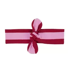 Hårband med knut STRIPES SALSA/BLOSSOM