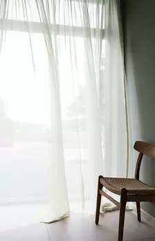 Gardin Mimmi recycled Naturgrön dubbel bredd finns i två storl: