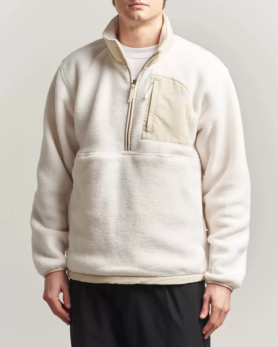 Yumiori Fleece Half Zip White Dune