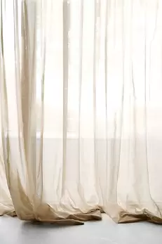 Gardin Vivi recycled Sand dubbel bredd finns i två storl: