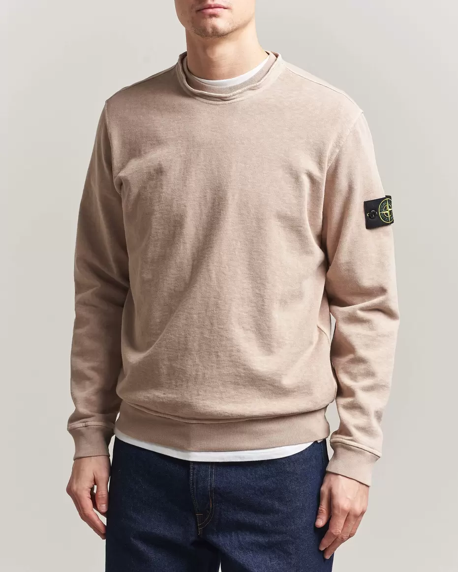 Old Dyed Cotton Sweatshirt Desert