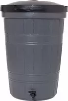 Regntunna Greenline inkl lock och kran 200L