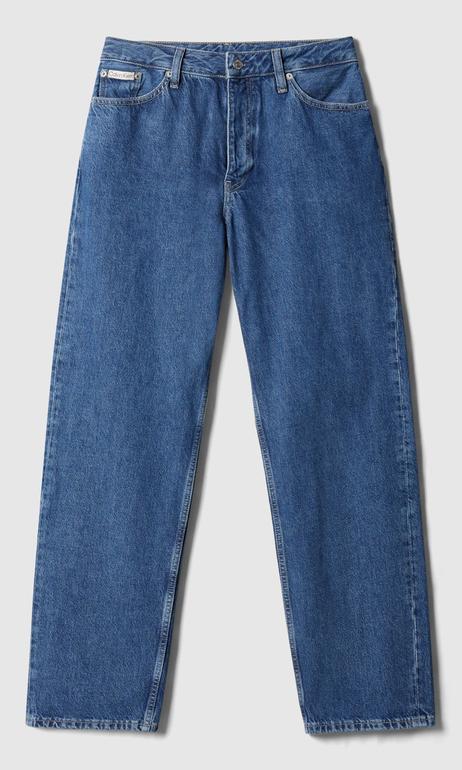 90's Loose Medium Blå Jeans
