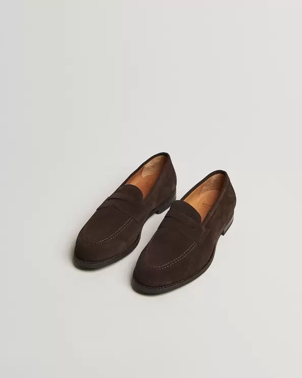 Stenhammar II Loafer Dark Brown Suede