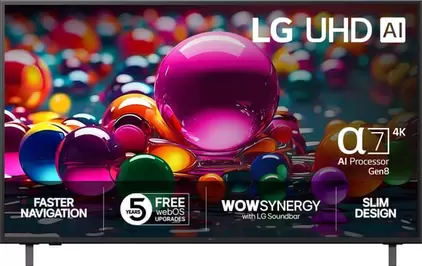 LG 55" UA 75 4K TV (2025)