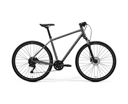Cityhybrid Merida Crossway 100 Silk Warm Slate Grey/Black