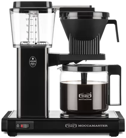 Moccamaster One Switch Kaffebryggare 53751 (svart)