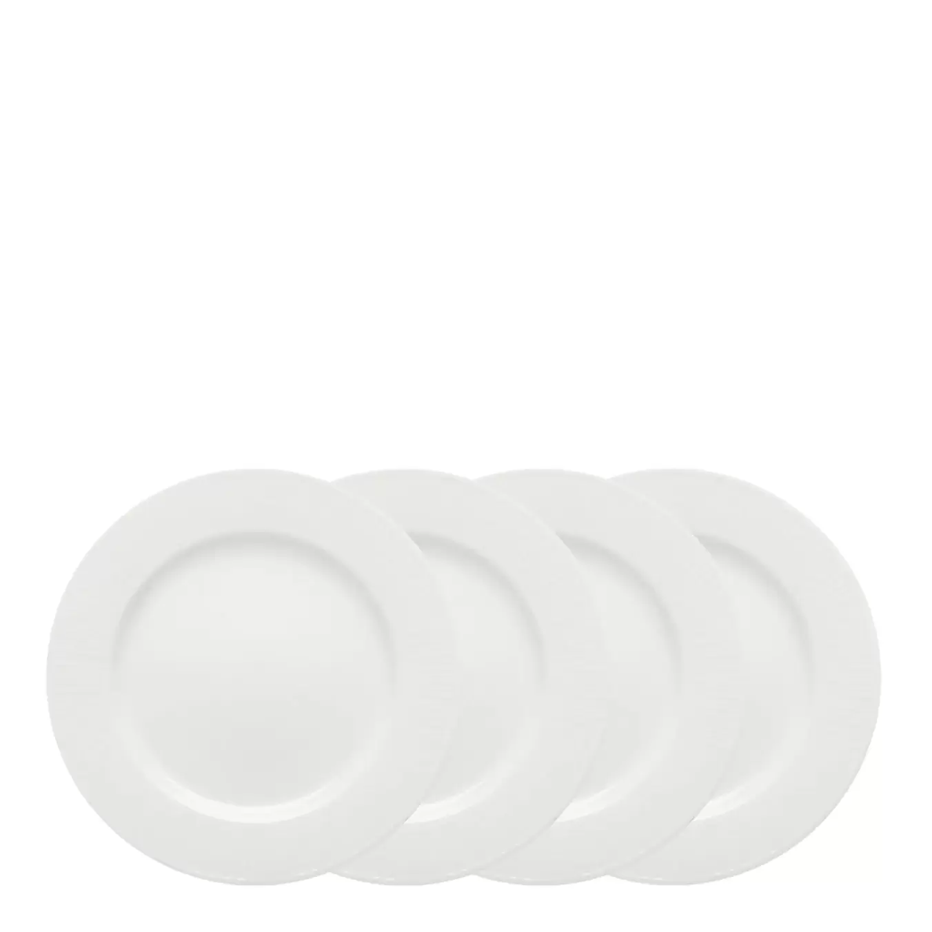 Swedish Grace Tallrik 27 cm 4-pack Snö
