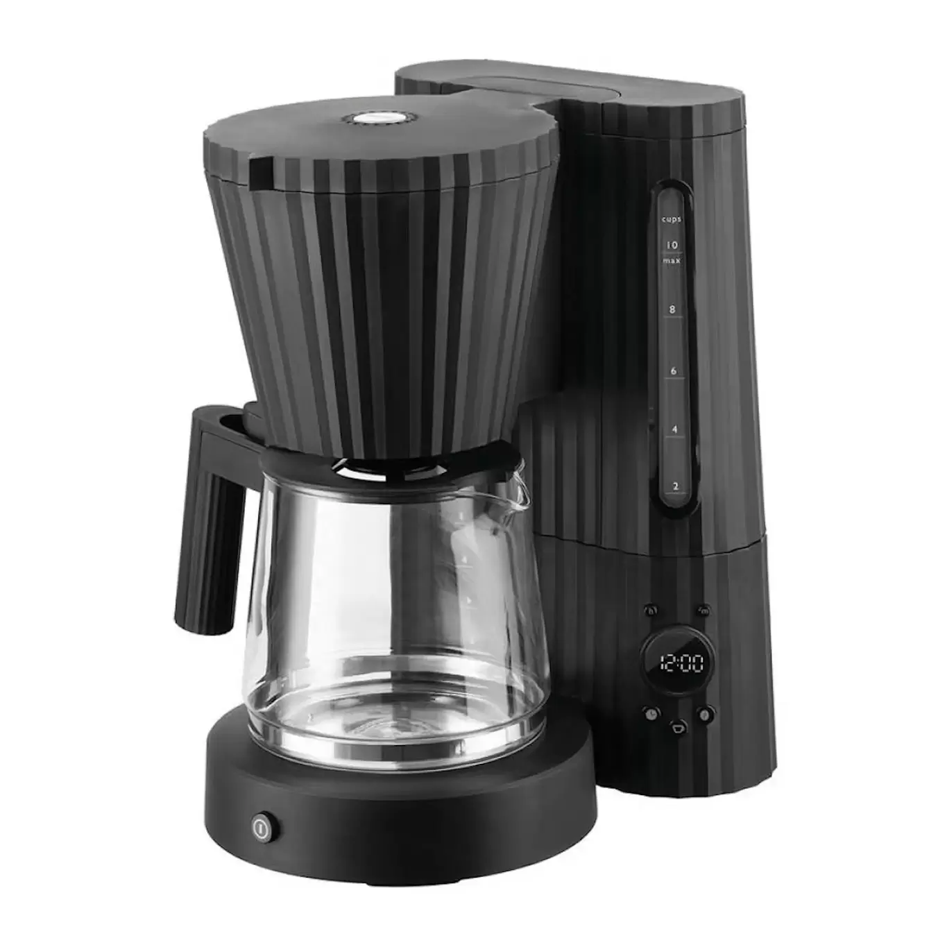 Plissé kaffebryggare 1,5 L MDL14 svart