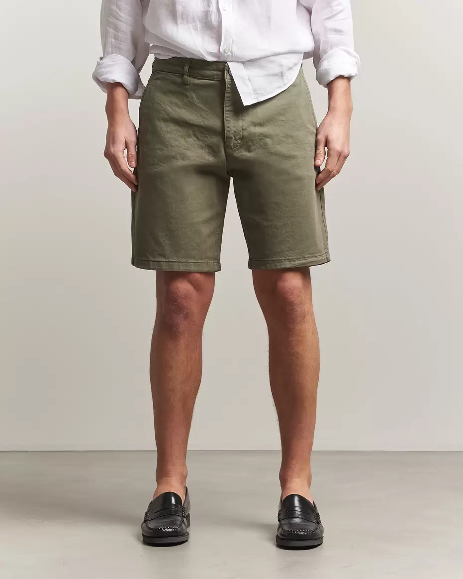 Aden Regular Fit Chino Shorts Capers Green