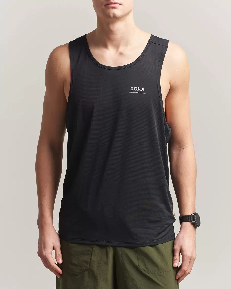 Rerun Singlet Black