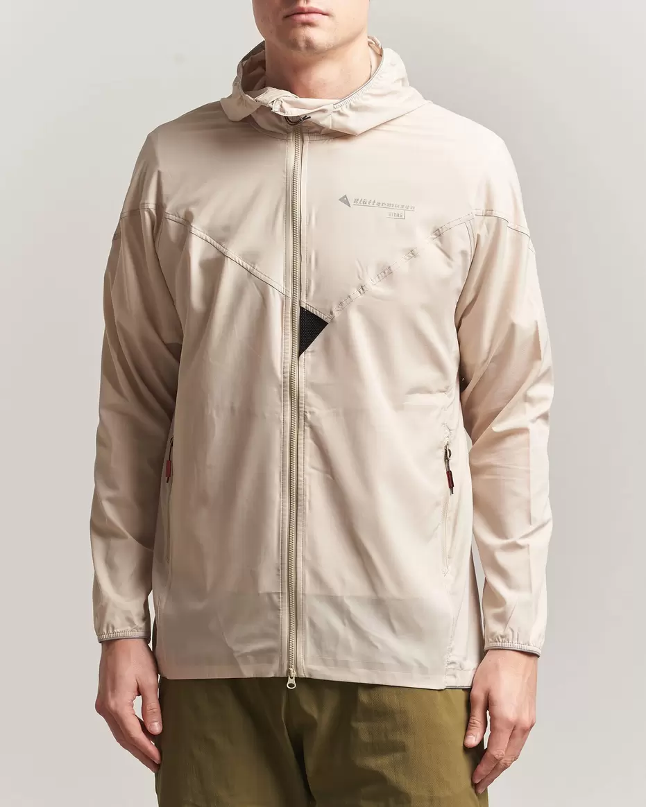 Eitre Zip Hood Windbreaker Jacket Clay