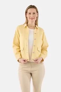 Let Jakke - Gul - Knaplukning