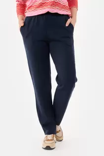 Bukser - Navy - Elastik i Taljen