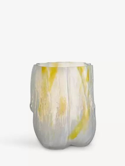 Crackle vas lemon sorbet 270mm