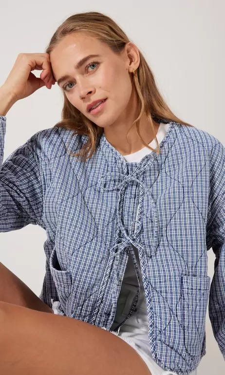 Rue Liner Medium Blå Jacka