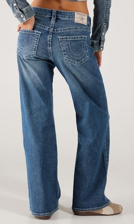 Bobbi Baggy Medium Blå Jeans
