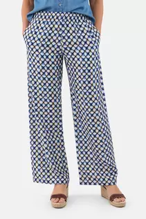Bukser - Blå Mix - Mønstret