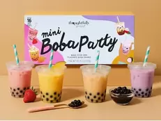 Presentlåda med Mini Boba Tea - Thoughtfully