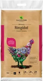 Hönsgödsel Hasselfors 15L