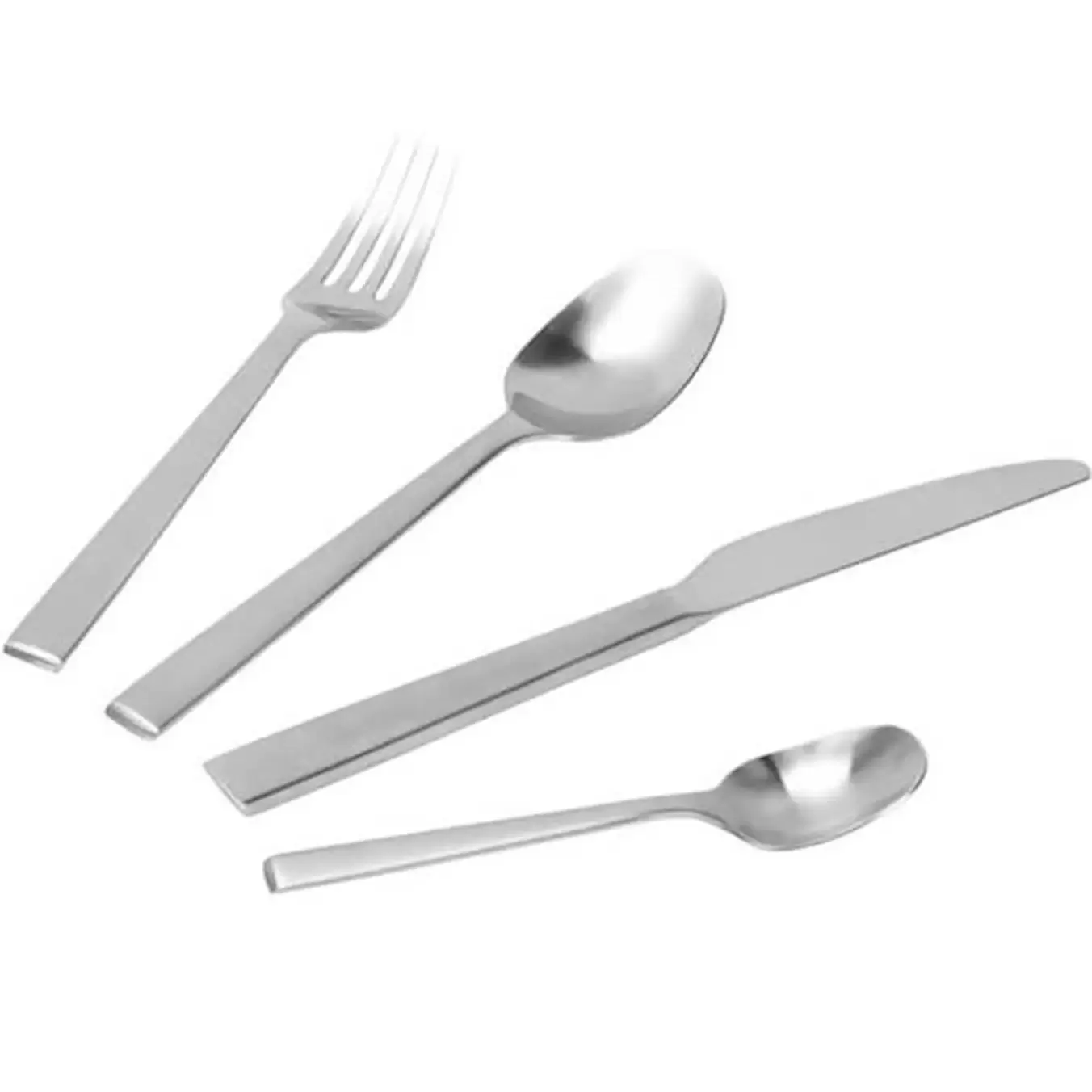 Edda Besticksett 48 Delar Borstat Stål