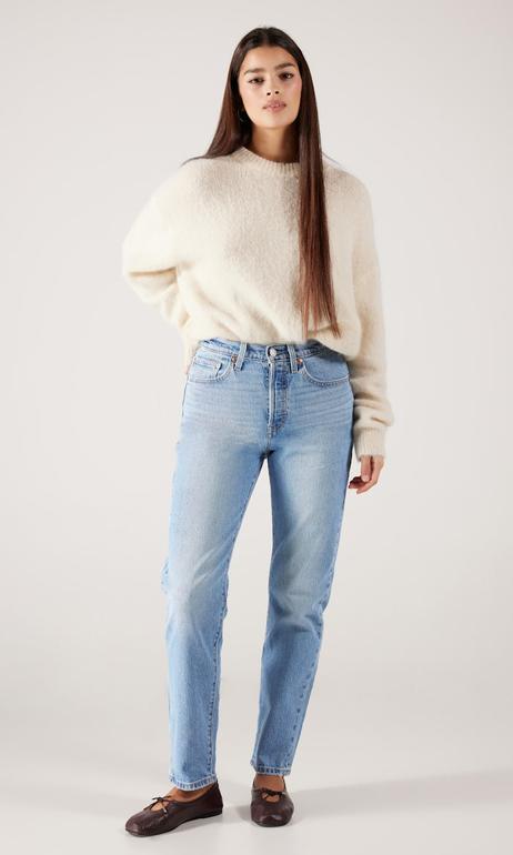 501® Crop Ljusblå Jeans