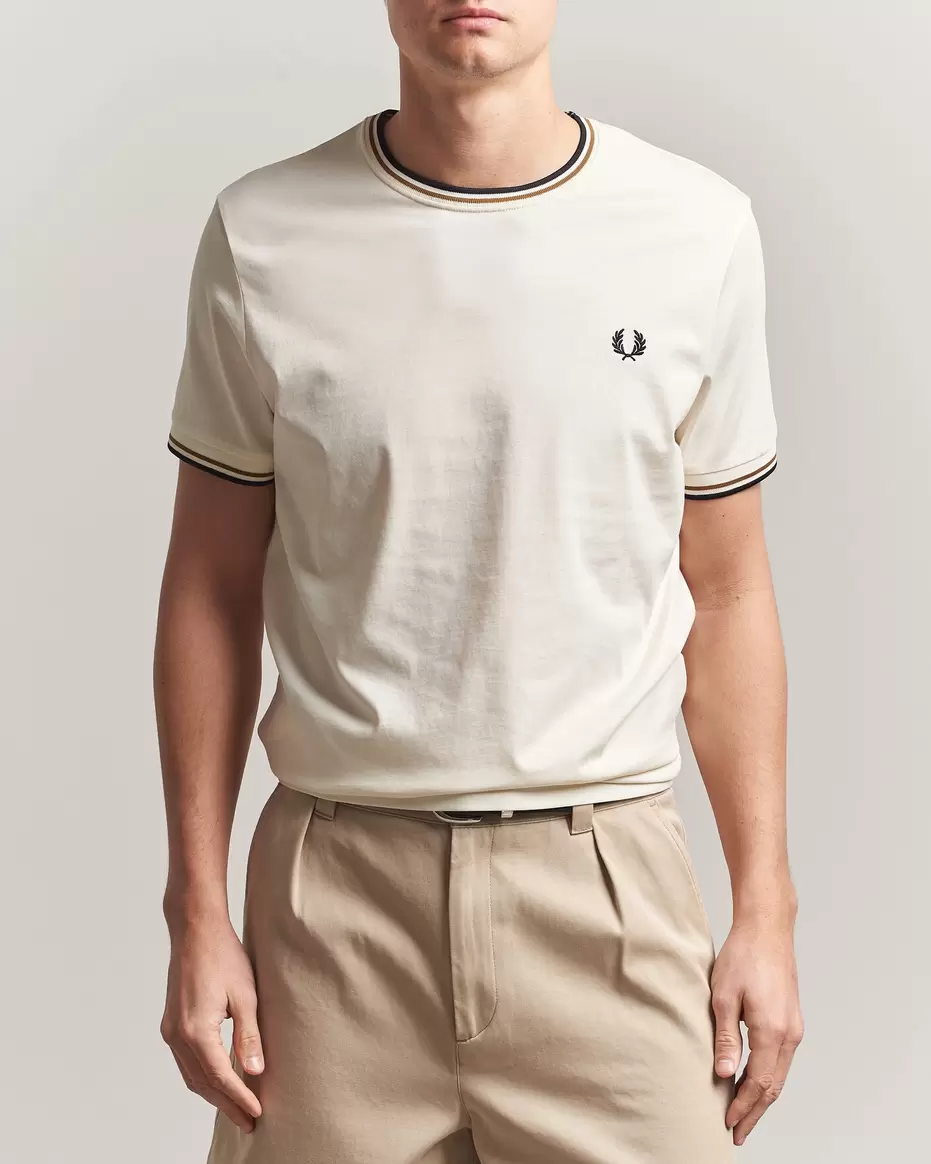 Twin Tipped T-Shirt Ecru