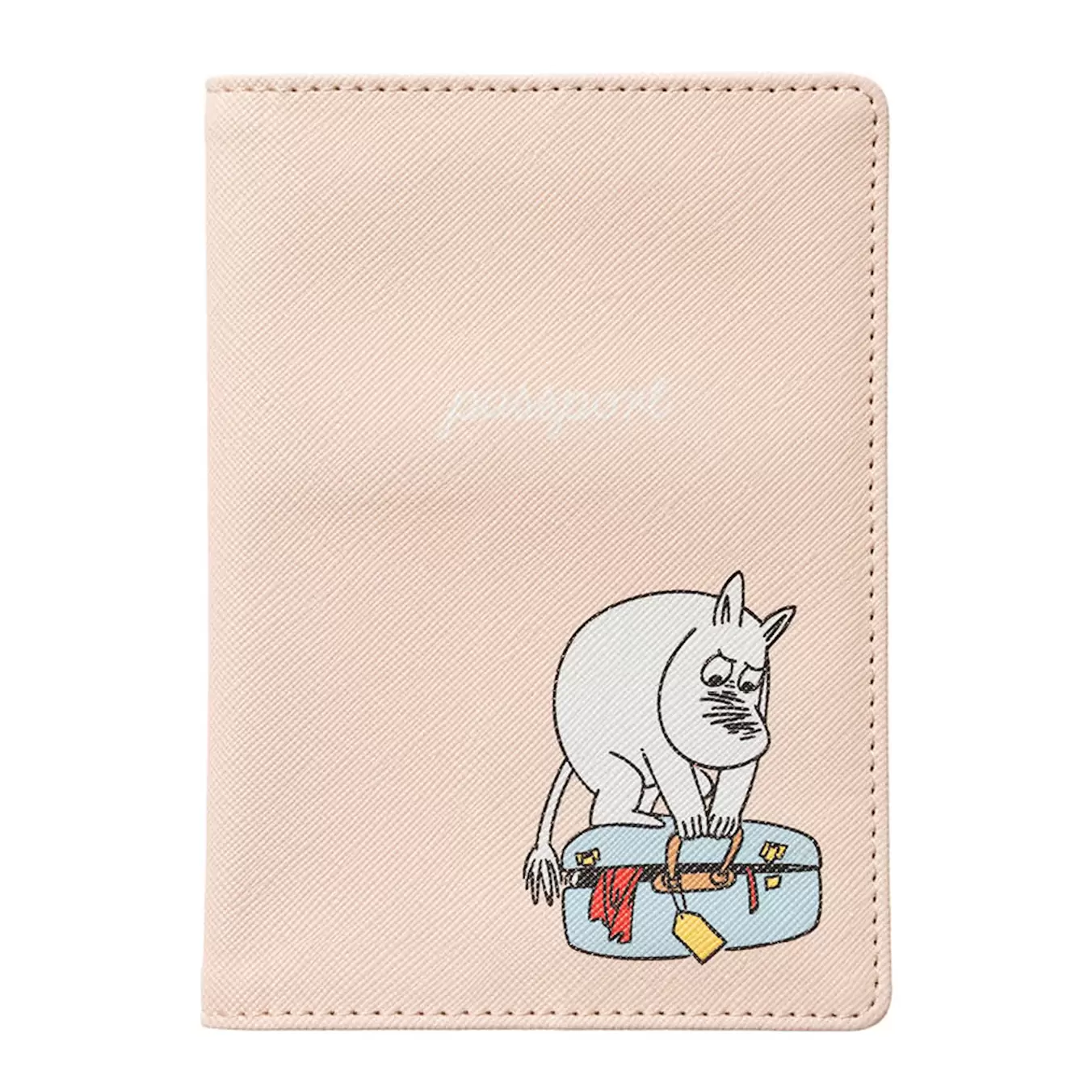Mumin passfodral 15x10 cm Redo för semester